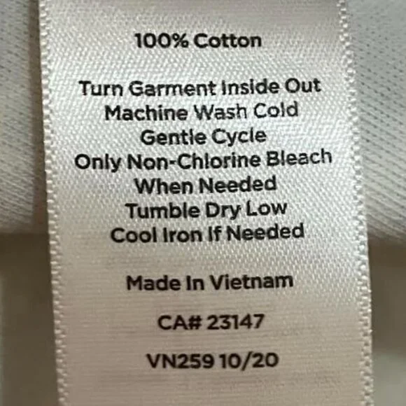 Talbot's Sleeveless FIt and Flare Blue and White Floral Print Dress Size 10 EUC - Picture 8 of 9